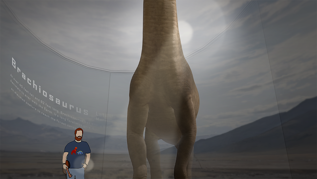 Thundering Sauropods viewing area